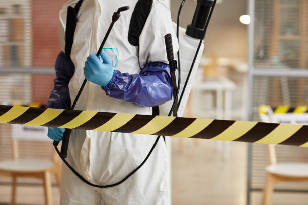 Professional Biohazard technician working in Arlington, NY